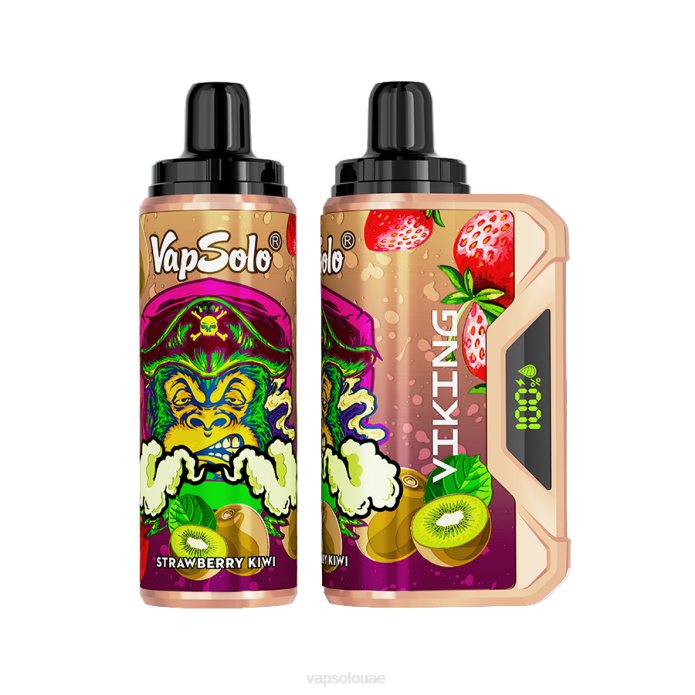 VapSolo VIKING vape القابل للتصرف | Vapsolo Abu Dhabi 6B4L44 كيوي فراولة