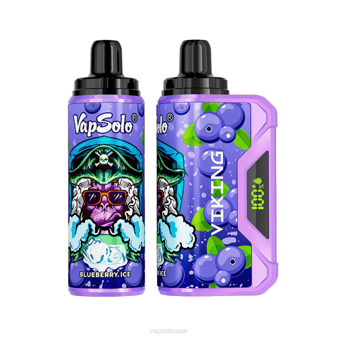 VapSolo VIKING vape القابل للتصرف | Vapsolo UAE 6B4L36 .توت