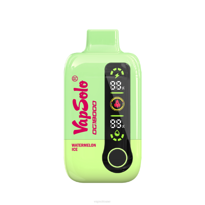 VapSolo DG18000 vape القابل للتصرف | Vapsolo Abu Dhabi 6B4L58 ثلج البطيخ