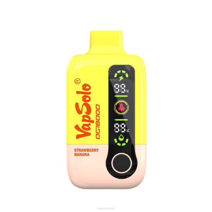 VapSolo DG18000 vape القابل للتصرف | Vapsolo Disposable 6B4L56 موز فراولة