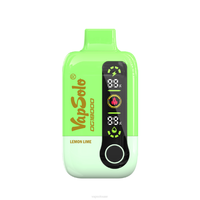 VapSolo DG18000 vape القابل للتصرف | Vapsolo UAE 6B4L50 ليمون