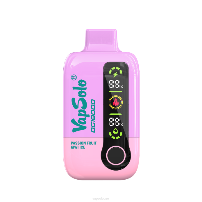 VapSolo DG18000 vape القابل للتصرف | Vapsolo Wholesale 6B4L52 ثلج كيوي وباشن فروت
